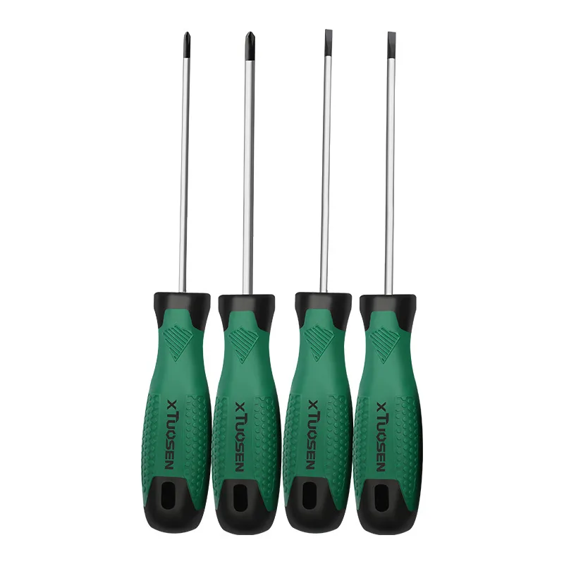 4 Inch Small Slotted Screwdriver Set – Mini Flathead & Phillips Precision Hand Tools for Electronics Repair, DIY Maintenance & Household Use